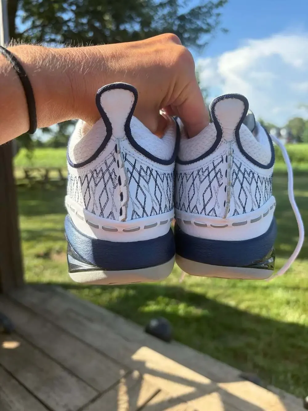Nike Air Jordan XX3 Low GS 'White Midnight Navy' Basketball Shoes (2008)